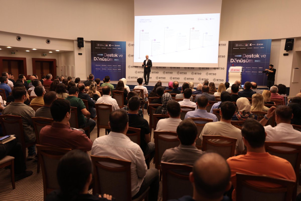 ASerdarİbrahimcioğlu (@asibrahimcioglu) on Twitter photo Bursa Ticaret ve Sanayi Odası’nın ev sahipliğinde düzenlenen <a href="/BTSO/">Back to Square One</a> , KOBİ’ler İçin Destek ve Dönüşüm Programı ile, Tohum aşamasından Küresele ;🌱 Dijitalleşme, yeşil dönüşüm ve sürdürülebilirlik başlıklarını sahada ele aldık.
#KOSGEByanında💫 Bursa Ticaret ve Sanayi Odası’nın ev sahipliğinde düzenlenen <a href="/BTSO/">Back to Square One</a> , KOBİ’ler İçin Destek ve Dönüşüm Programı ile, Tohum aşamasından Küresele ;🌱 Dijitalleşme, yeşil dönüşüm ve sürdürülebilirlik başlıklarını sahada ele aldık.
#KOSGEByanında💫