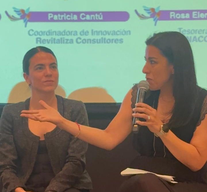 Liderazgo femenino en acción. 👩🏻‍💼💜
Nuestra Tesorera, Rosa Elena García Hidalgo, representó a CONCANACO SERVYTUR en el #GLIForumLATAM2025, organizado por <a href="/promujer/">Pro Mujer</a>; destacando el papel clave de las mujeres en la transformación sostenible.🍃