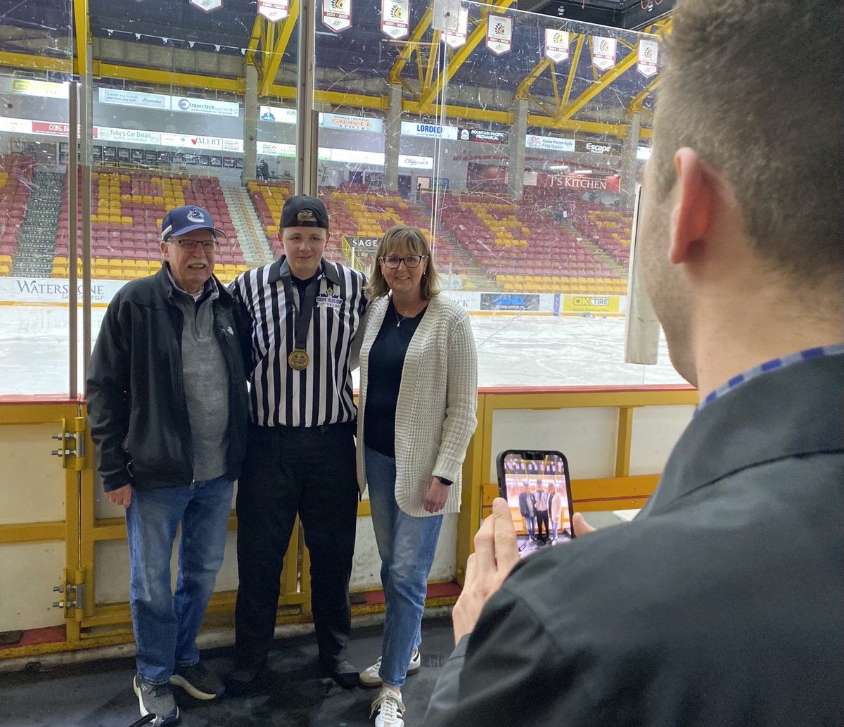 On Sunday June 15th BCHockey celebrates Father’s Day with BCHockey Officiating Fathers &amp; Father figures who play a vital role in the development of our BCHockey Officials. Including the McNabb Family. #morethandroppingpucks