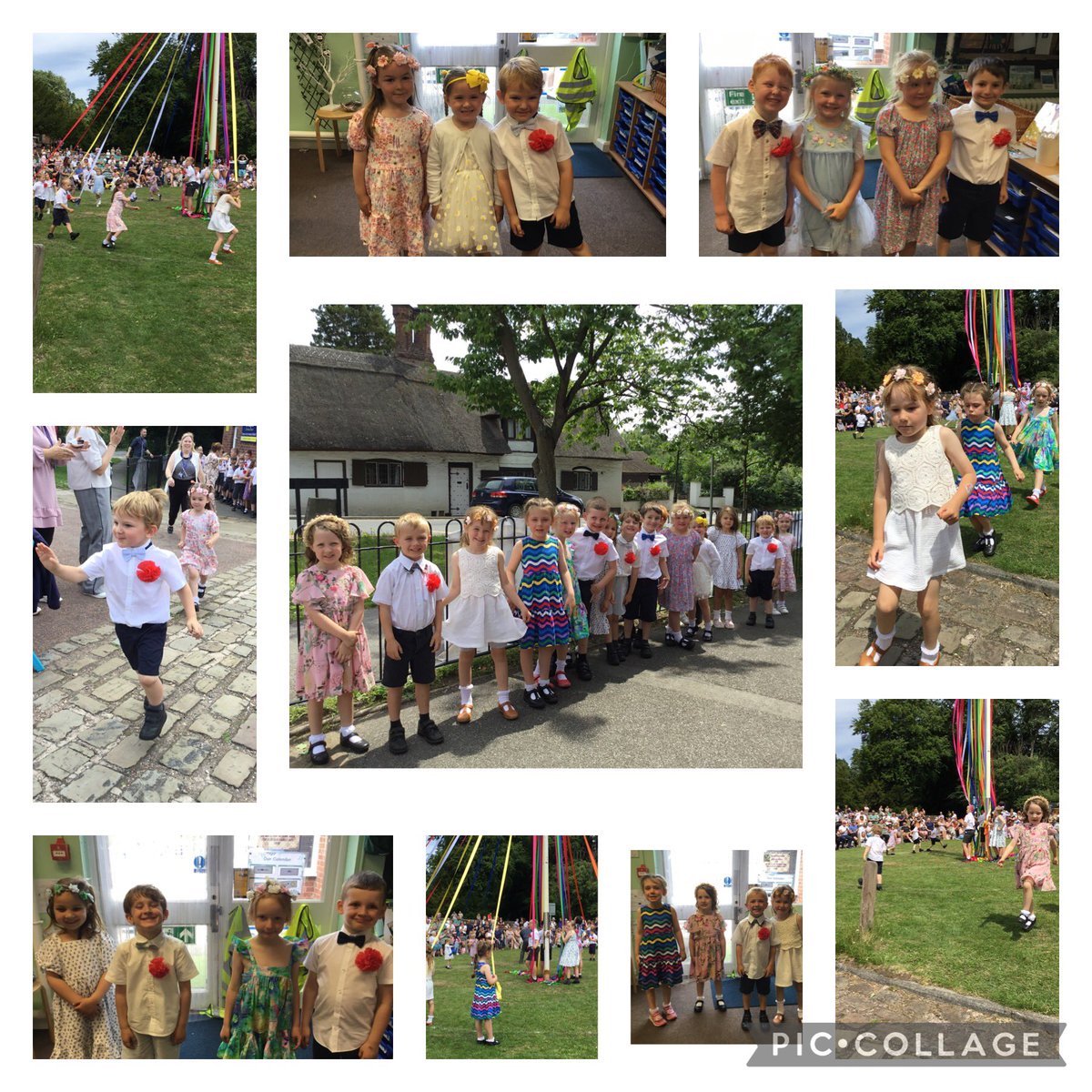Acorns had lots of fun doing maypole dancing today and looked fabulous. We are very proud of our dancing superstars! ⭐️<a href="/SchoolWhitegate/">Whitegate C/E School</a>