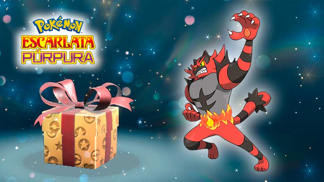 Ya está disponible el Regalo Misterioso de Incineroar de Wolfe Glick en Pokémon Escarlata y Púrpura. 📅 Se puede reclamar hasta el 20 de junio a las 20:59 GMT-3.

🎁 Más información en centropkmn.com/2025/06/13/reg…