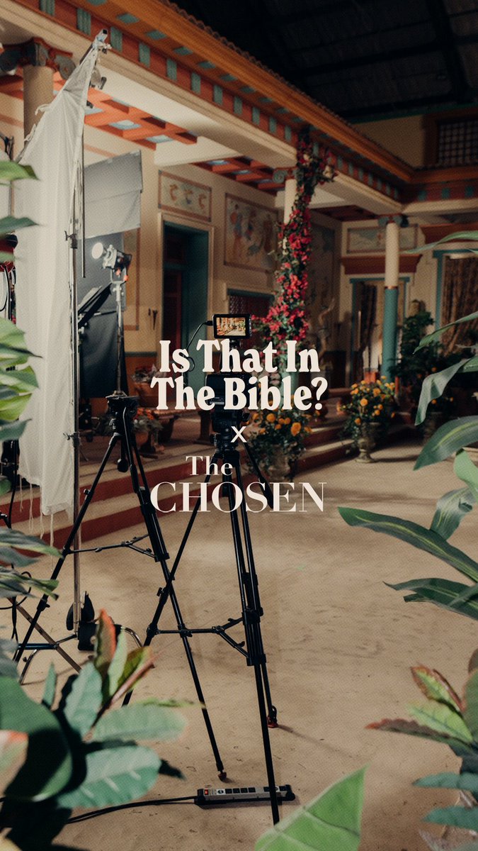 The countdown is on. This Sunday, we are pulling back the curtain of the the show, The Chosen, and diving into the Scriptures behind the scenes. Turns out the moments you thought might just be scripted are actually straight from the Word. 

Get to one of our Fresh Life locations
