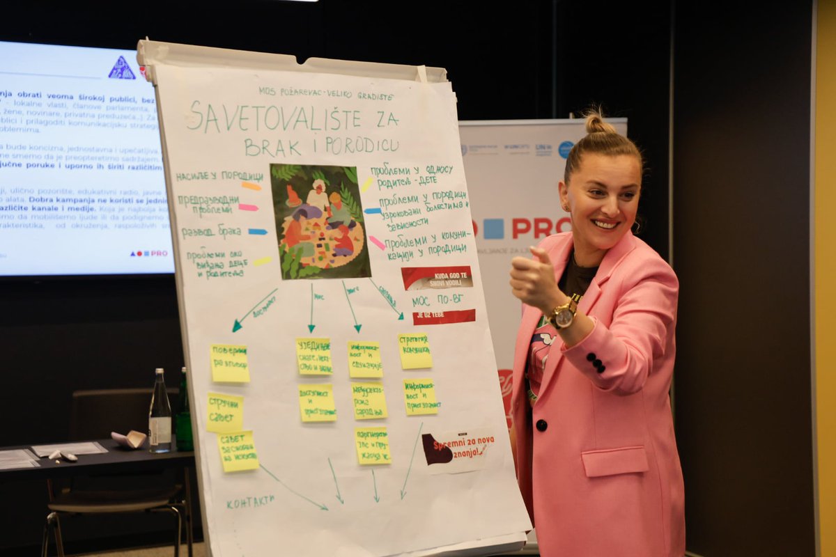 PRO_Programme's tweet image. 📍 Beograd, Hotel Moxy
🗓️ 12–13. jun

Na treningu o komunikaciji za razvoj – C4D, predstavnici opština učili su kako da kroz međuoopštinsku saradnju (MOS) bolje komuniciraju sa građanima, promovišu rezultate i izgrade poverenje u zajednici.

#PROprogram #socijalnoukljucivanje