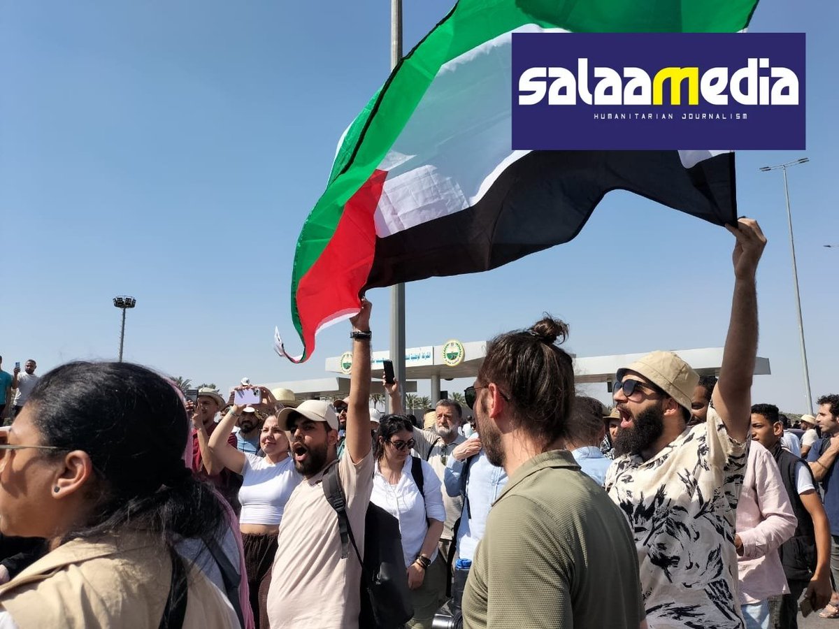 UPDATE: GLOBAL MARCH TO GAZA
Stranded but steadfast Global March to Gaza activists remain stuck at Ismailia Toll Station after Egyptian Central Security blocked further passage. With strict checkpoints in place, no one is being allowed through. Activists are now preparing to