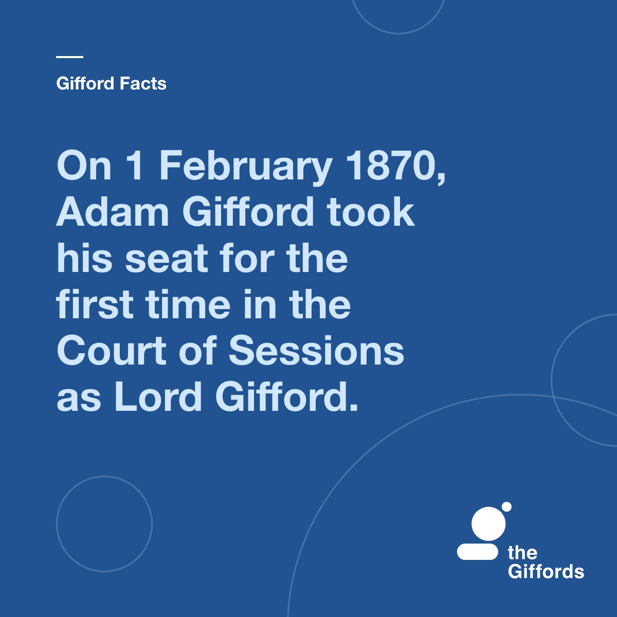 GiffordLectures's tweet image. As a judge, Lord Gifford was known for being decisive, independent and fair. #GiffordFacts