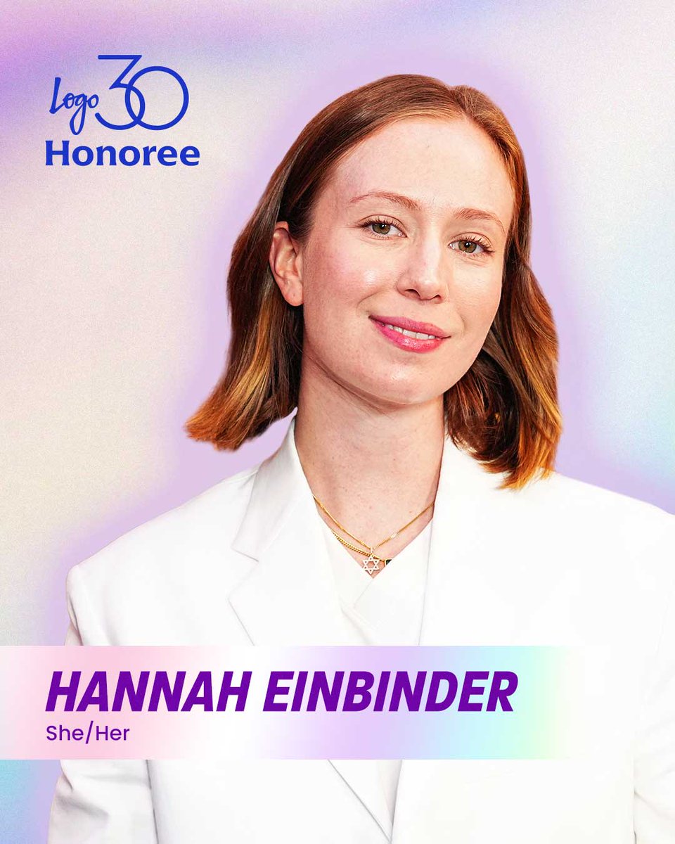 LogoTV's tweet image. It just feels right to watch #Hacks star Hannah Einbinder's rise โ and feels right to call her a #Logo30 honoree, too ๐