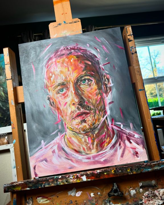 Art of the Day: "Dermot Kennedy". Buy at: ArtPal.com/petergraysart?…