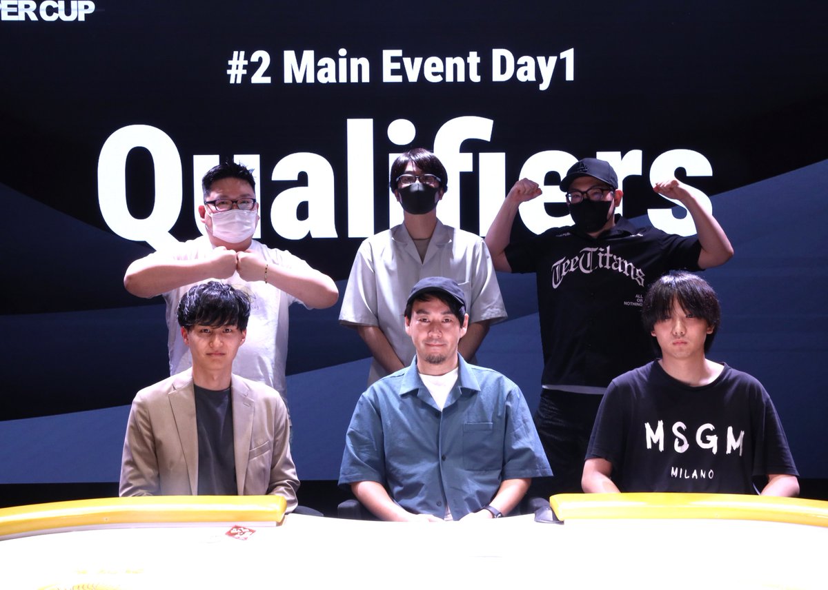 【第5回AJPC SUPER CUP】

#2 AJPC SUPER CUP Main Event Day1 A

32名の皆様が通過されました！

チップリーダー79教団マサヒロ選手✨
1,129,000点です！

📖すべての通過者の情報はこちらから
docs.google.com/spreadsheets/d…