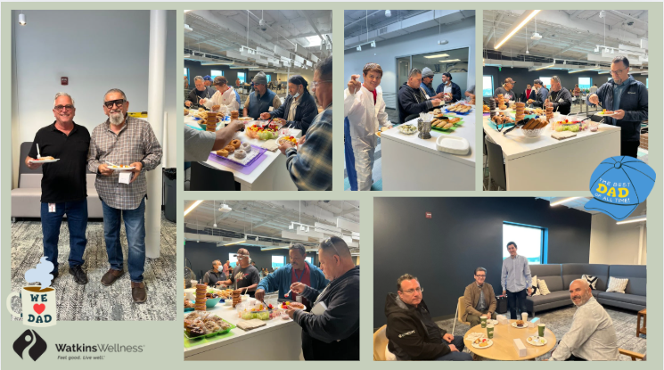 WatkinsWellness's tweet photo. We're still basking in the glow of yesterday's incredible Father's Day event! It was truly heartwarming to see so many fathers celebrating and making memories with us.

#ThisIsTheWatkinsWay #WatkinsWellness #CompanyCulture #TeamAppreciation #WatkinsWay https://t.co/stPnc7XsrW