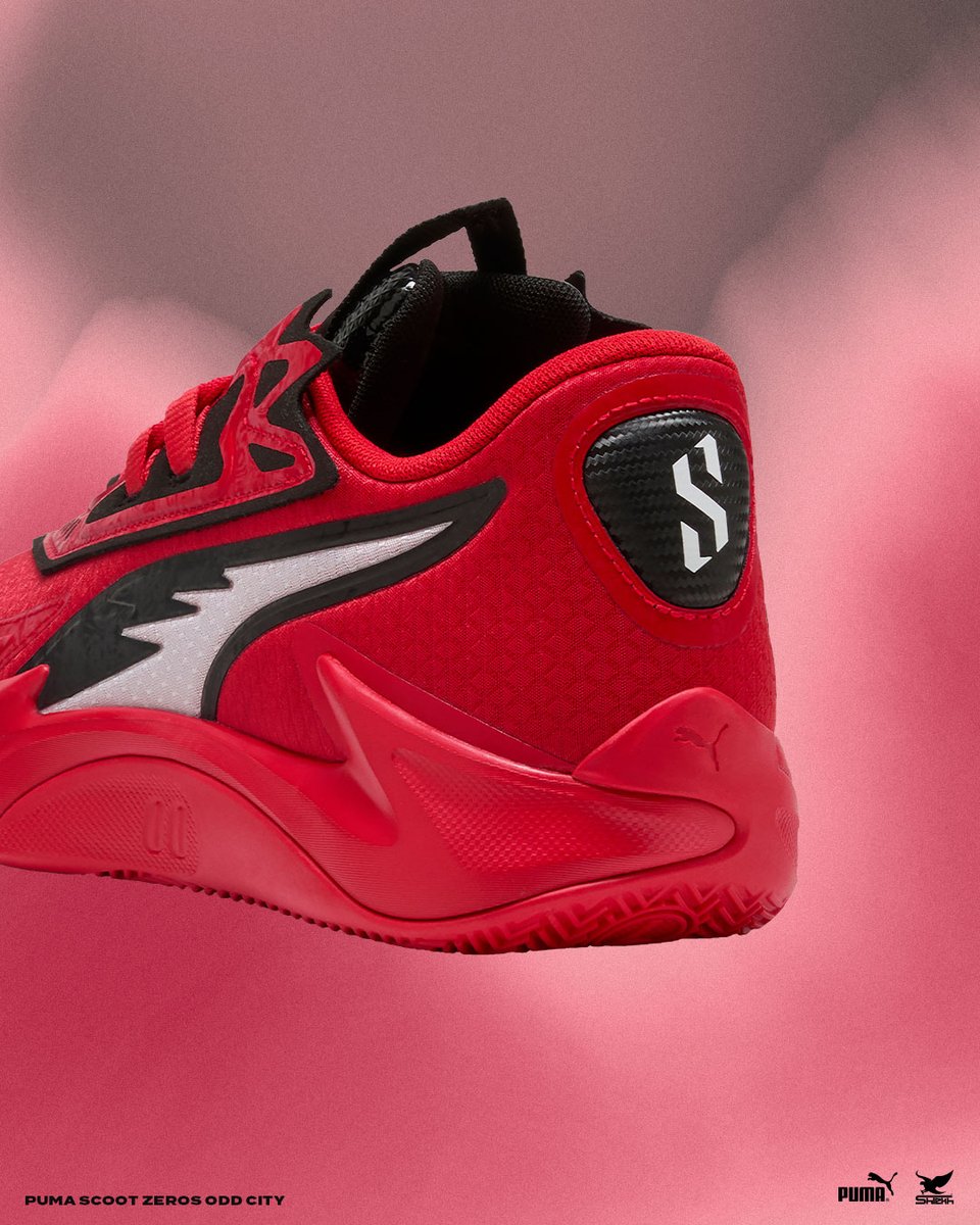 Shiekh's tweet image. New drop from PUMA  Hoops has landed—Scoot Zeros II O.D.D City in a hyper-red, zero-doubt colorway🔥

Available NOW!
🛒 Link in bio⁣

#PumaBasketball #ScootZeros #ShiekhCertified #OddCityEnergies #SneakerDrop