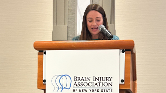 Congratulations Dr. Erika Trovato, Associate Chief Medical Officer and Director of Burke's Brain Injury Medicine Program, received the BIANY's Marie Ivancich Memorial Award this week for her commitment to brain injury care, leadership, and dedication to BIANYS’s mission.