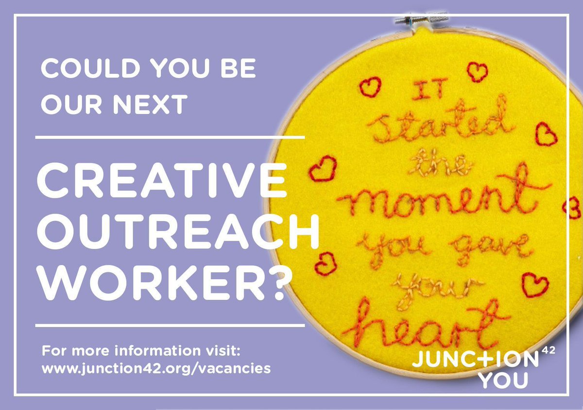 🎨 We’re hiring an Apprentice Creative Outreach Worker!

Work in prison settings with Junction 42 while studying the Learning &amp; Skills Teacher Apprenticeship at Sunderland Uni.

📍 Northumberland or Low Newton
💰 £18–23k
🗓 Apply by Jul 14: buff.ly/4at2wam