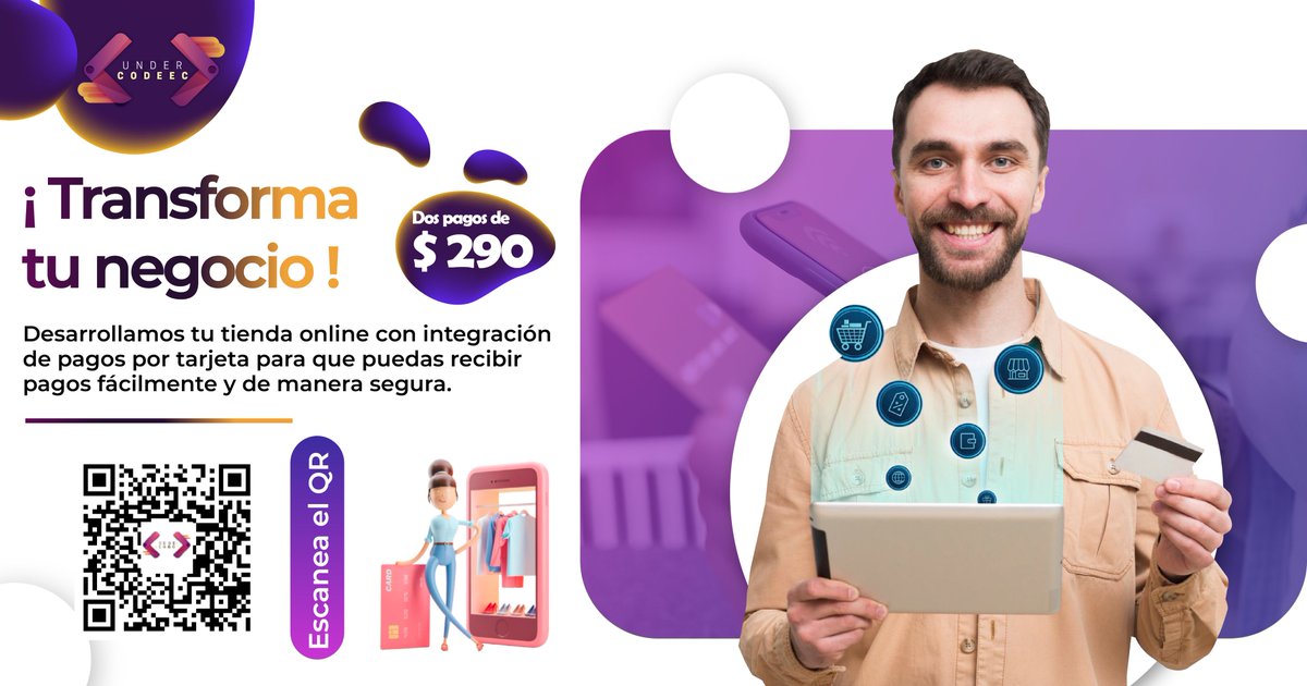 undercodeEC's tweet image. 📲 ¿Tienes alguna pregunta? ¡Estamos para ayudarte!
Contáctanos directamente en WhatsApp:
👉 bit.ly/Undercode

¡Contáctanos para darle vida a tu proyecto web! 📩

#ProyectoFinalizado #DesarrolloWeb #ArteDigital #DiseñoWeb #PortafolioDeTrabajo #UndercodeEC