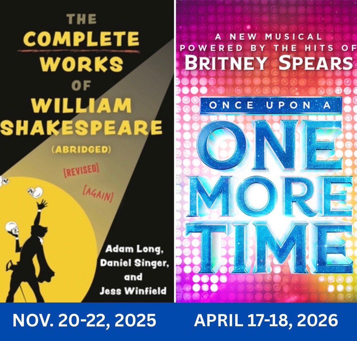 Save the dates for next year's amazing  <a href="/CBSouthHS/">CB South</a> Thespians show and musical! <a href="/CBSDSchools/">Central Bucks SD</a> #shakespeare #onemoretime