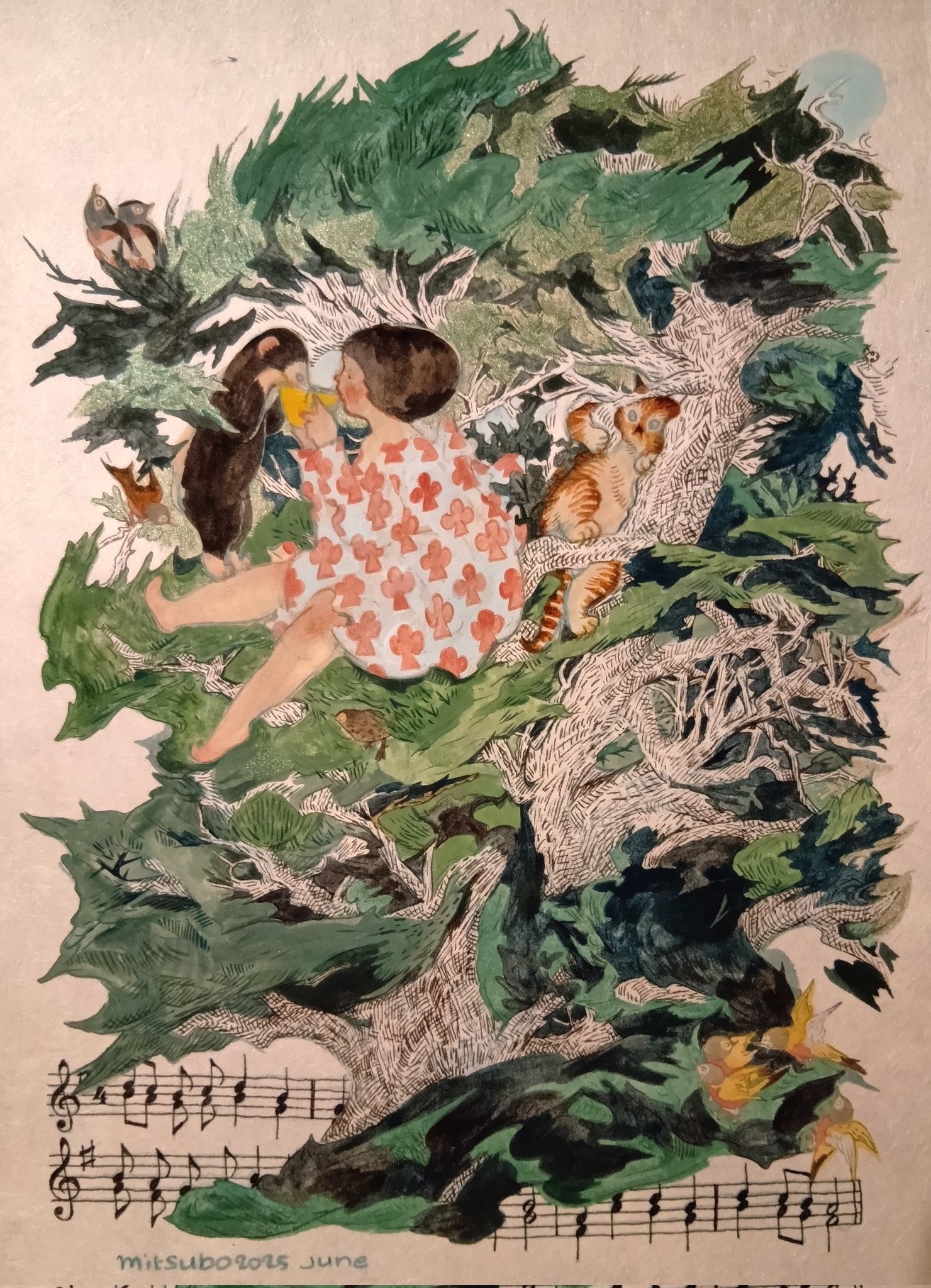 mitsubo/三星玲子 (@mitsuboart) / X