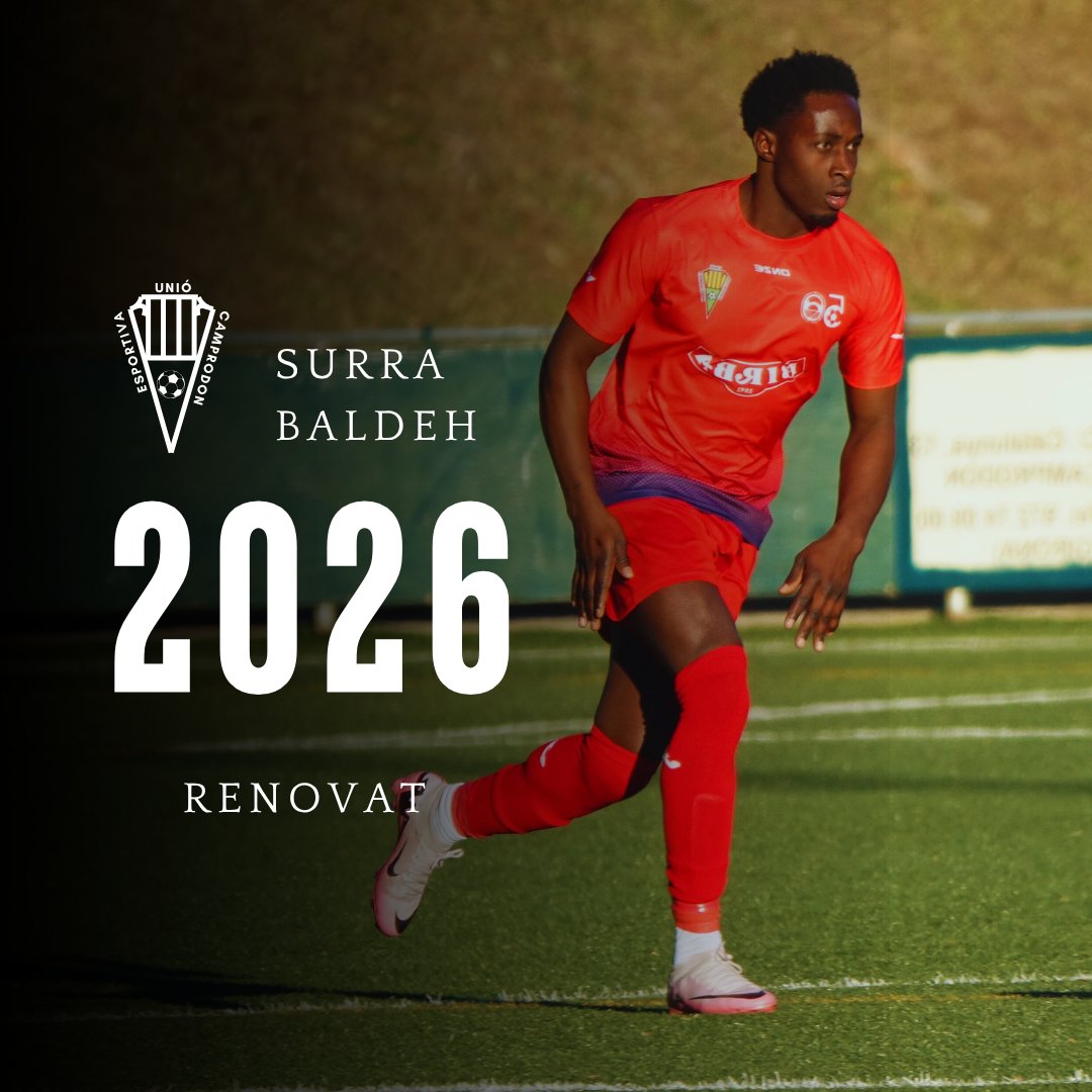 🔴📝RENOVAT 

🤝Surra Baldeh continuarà amb la UE Camprodon la temporada 2025-26.

#EndavantSempreEndavant