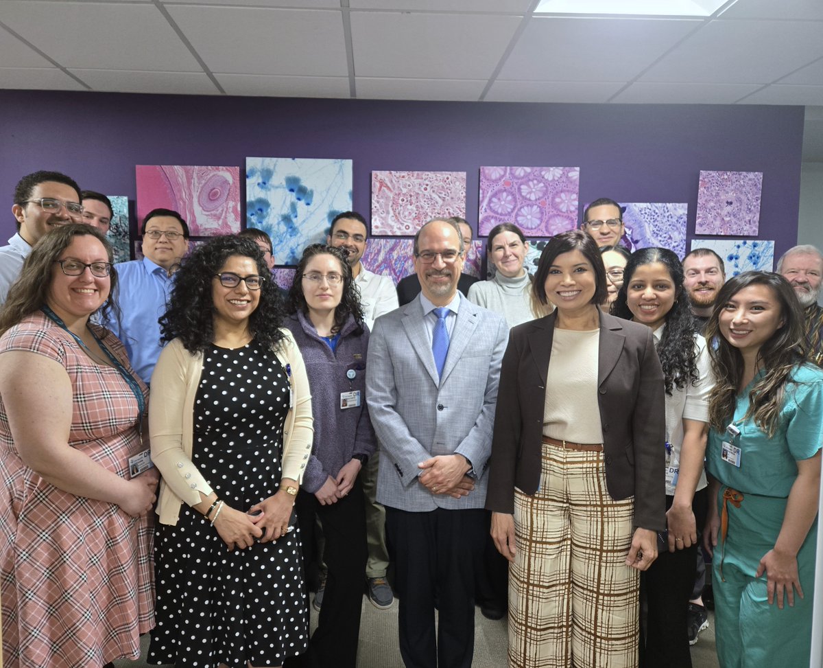 TheABPath's tweet image. Thank you @CreightonPath for welcoming ABPath President Dr. Mohiedean Ghofrani to the Bergan campus this week. We truly appreciate the opportunity to share updates and initiatives from ABPath and to engage in such meaningful discussions with your faculty and residents.@mghofrani