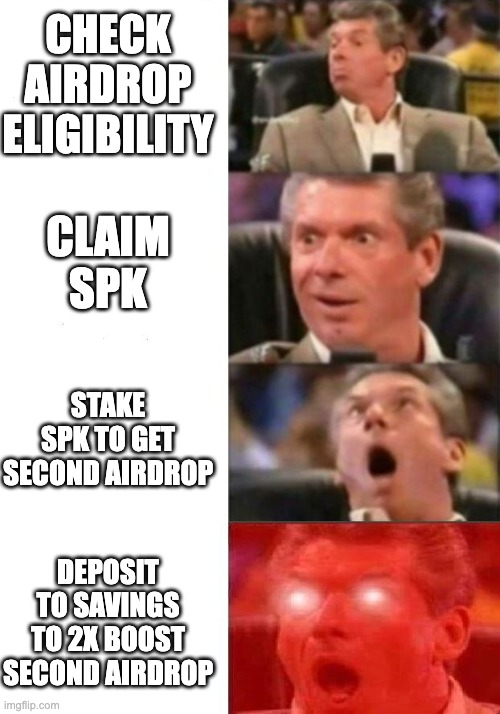 For the upcoming SPK airdrop just remember:
Claim,
Stake,
Boost