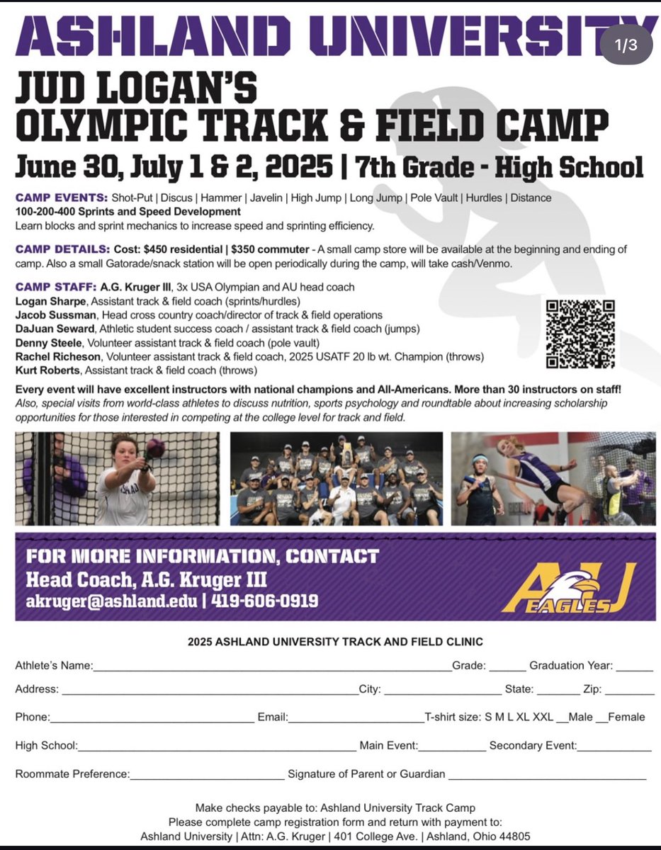 Any Mercer County track athletes, take advantage of this opportunity! Learn from the best. 
<a href="/BobGreenburg/">Bob Greenburg</a>