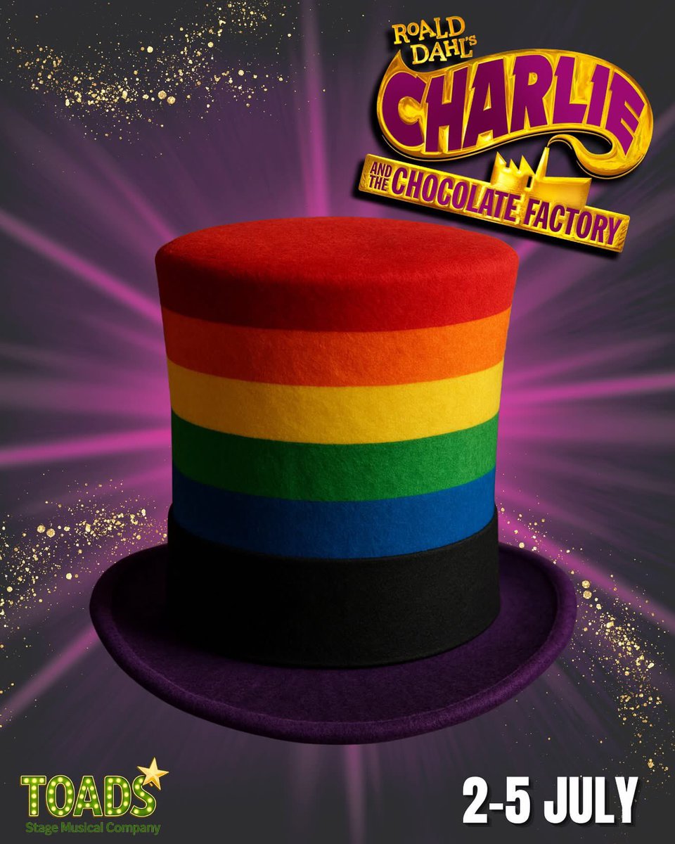 TOADSSMC's tweet image. 🌈✨ At TOADS, we believe theatre is for everyone. ✨🌈

This Pride Month, we’re proud to celebrate love, identity and self-expression in all their brilliant colours. As a community theatre company, we know how powerful the stage can be in sharing stories, creating safe spaces.