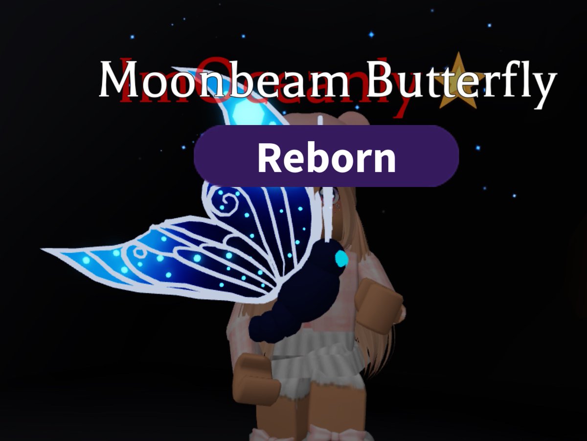 OceanlyandPanda's tweet image. Neon moonbeam butterfly!