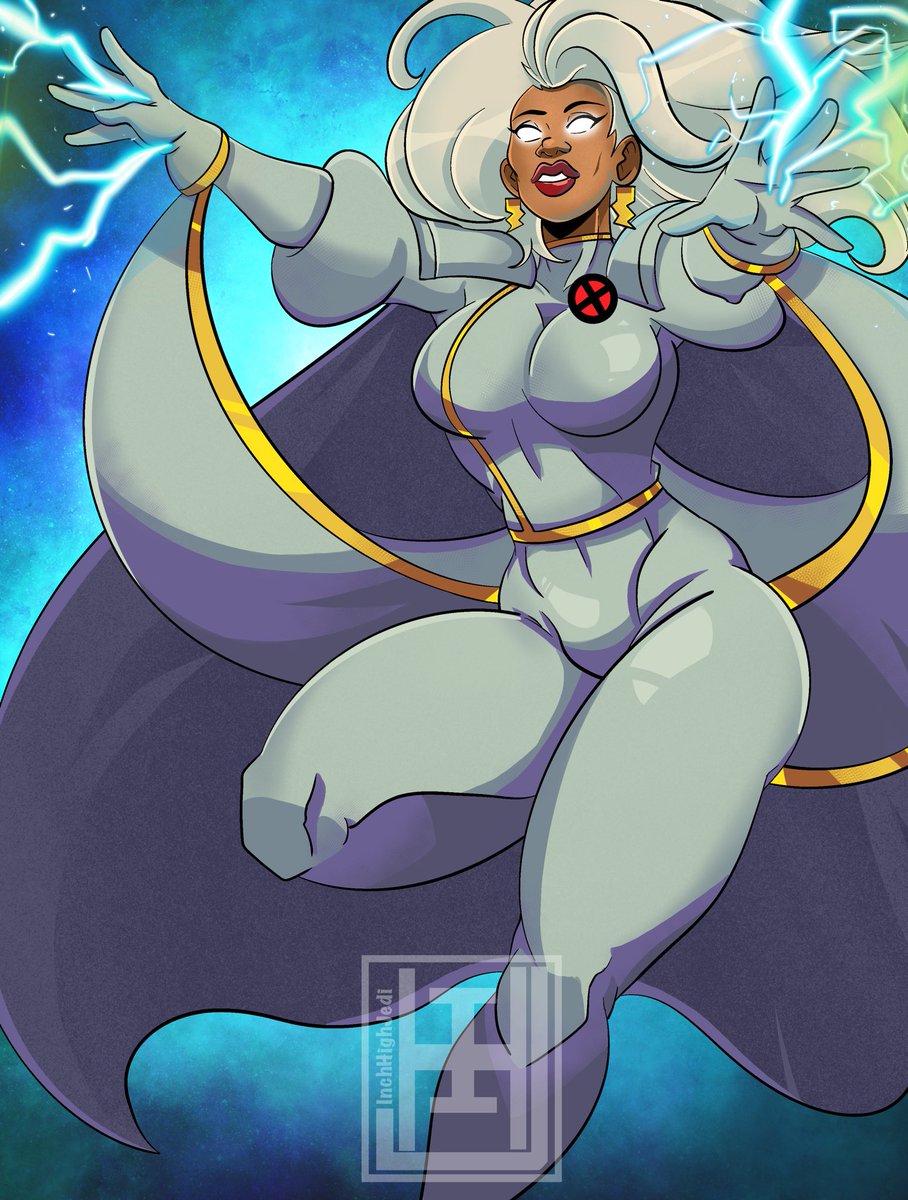 InchHighjedi's tweet image. Storm ⛈️ 

#MarvelvsCapcom2 #xmen
