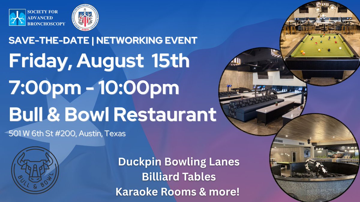 🤠 Join the #SAB during the Annual <a href="/AAB_IP/">AABIP</a>  Conference in Austin, Texas on Friday, August 15th from 7pm to 10pm! Light appetizers, drinks &amp; games provided!🎳 🐂 🎤 REGISTER today to secure your ticket as space is limited! tinyurl.com/4muf7n64
#Educate #Innovate #Empower