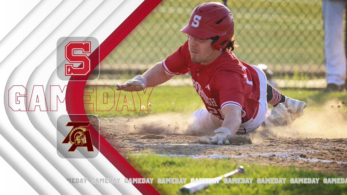 🌩️ GAMEDAY! ⚾️ Red Storm Baseball vs. Thornton Academy Trojans today at 4:30. 

 #GoStorm #StormBaseball