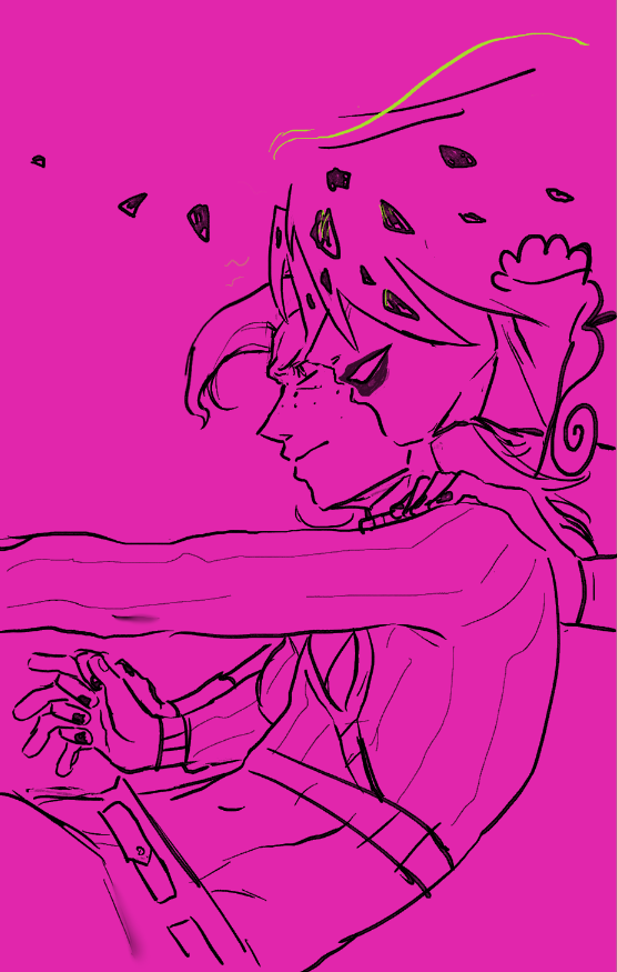 wispers "order me onion rings, my cute doppio.."