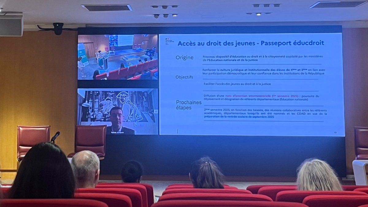 Ce vendredi, le CDAD 21 était présent au regroupement annuel des coordonnateurs des CDAD !

Un moment précieux pour échanger avec les autres départements et partager les bonnes pratiques 🤝