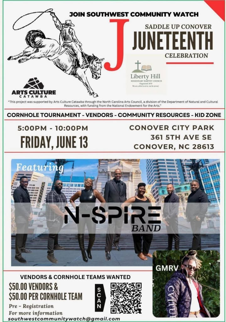 TODAY IS THE DAY!

🎶 Come out to City Park to celebrate Juneteenth! 
📆 Friday, June 13th | 5-10 PM
📍361 5th Ave SE