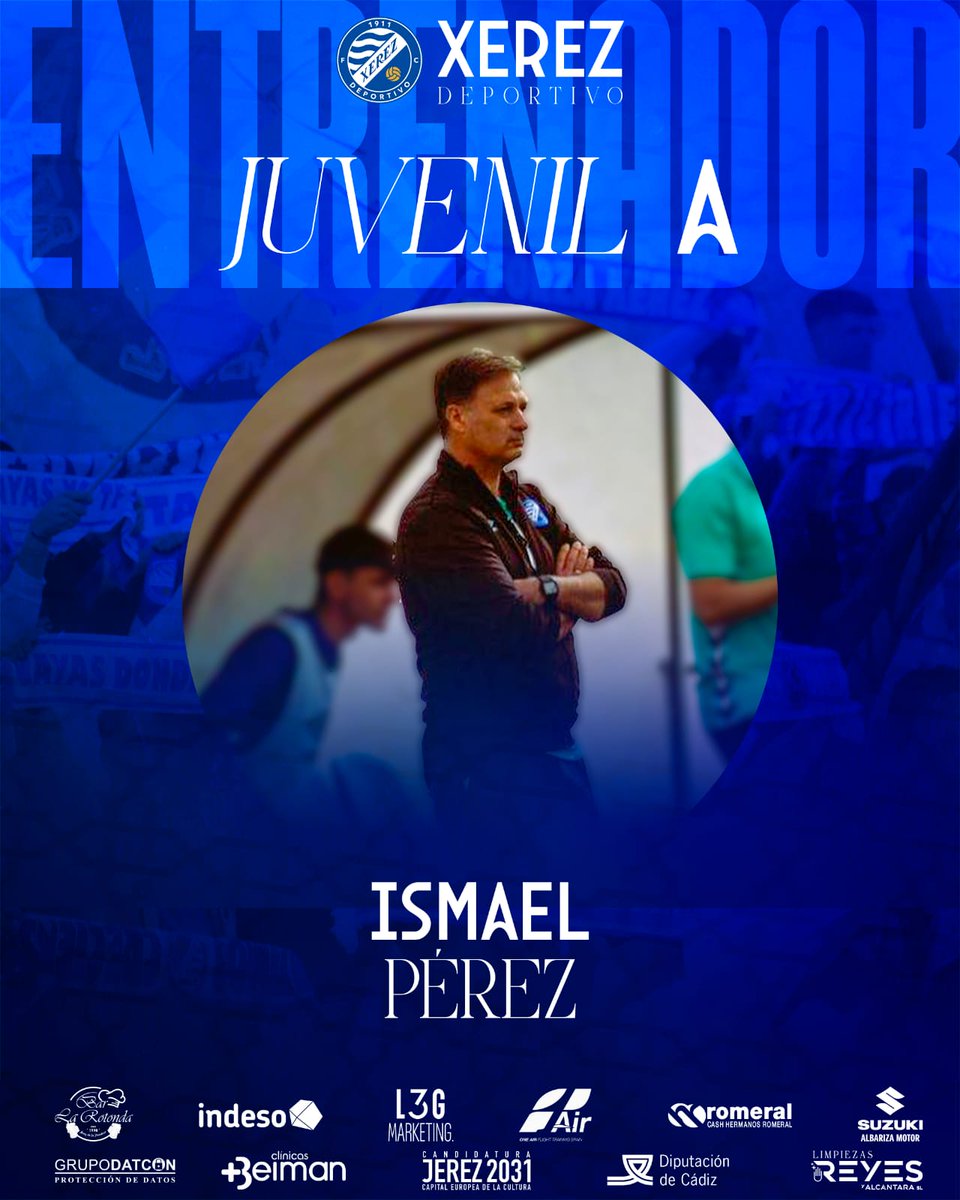 OFICIAL 🔵 | 𝐈𝐬𝐦𝐚𝐞𝐥 𝐏é𝐫𝐞𝐳, un año más al frente del #XDFCJuvenilA

🔹 Tras lograr la permanencia en Liga Nacional el curso pasado, el técnico volverá a dirigir al primer equipo juvenil xerecista.

#CanteraXDFC