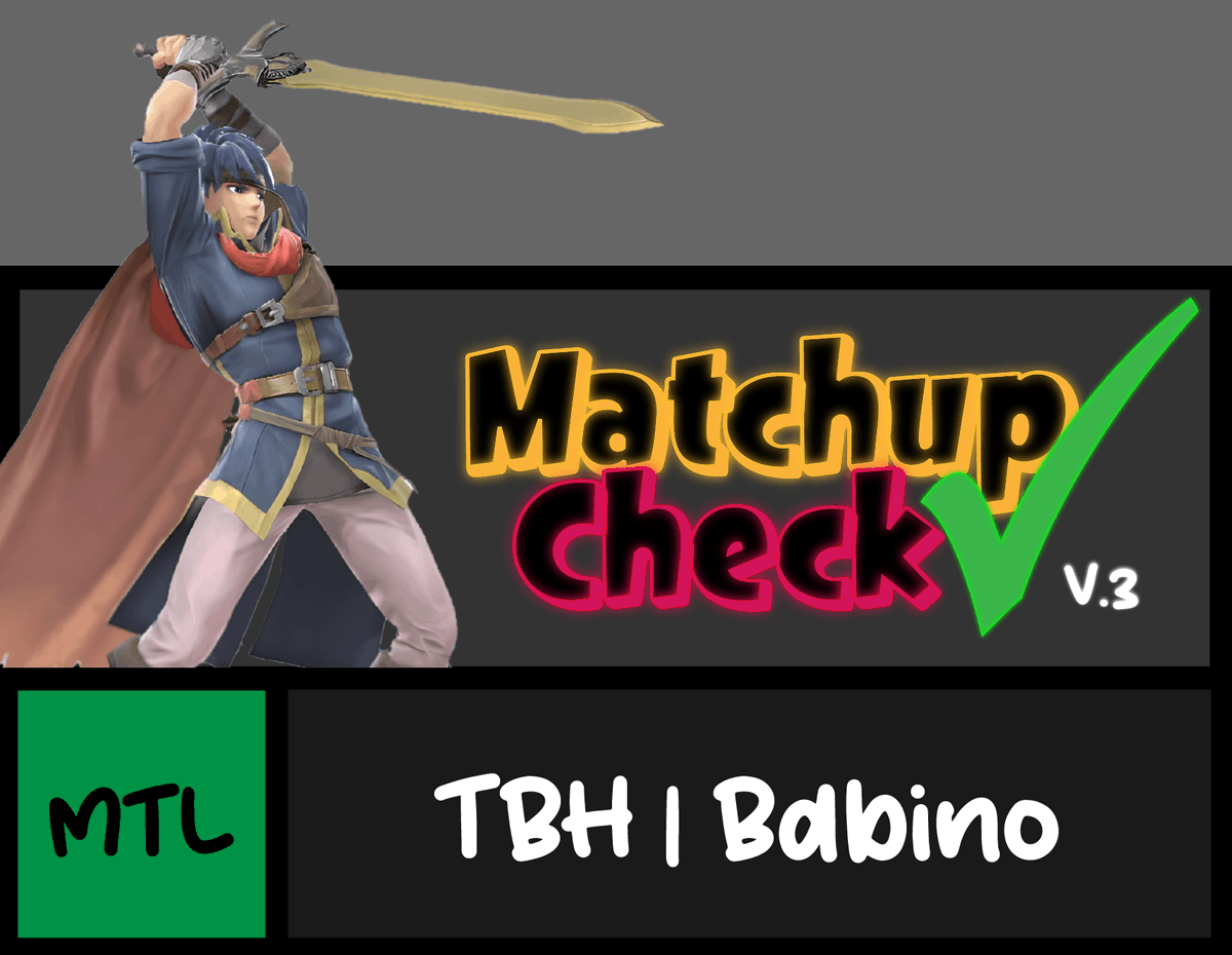 Le Babigoat <a href="/babino_ike/">Babino</a> sera à Matchup check v.3!

The Babigoat is coming to Matchup check v.3!

Inscrivez vous aujourd'hui avec le lien ci-dessous :
start.gg/tournament/mat…