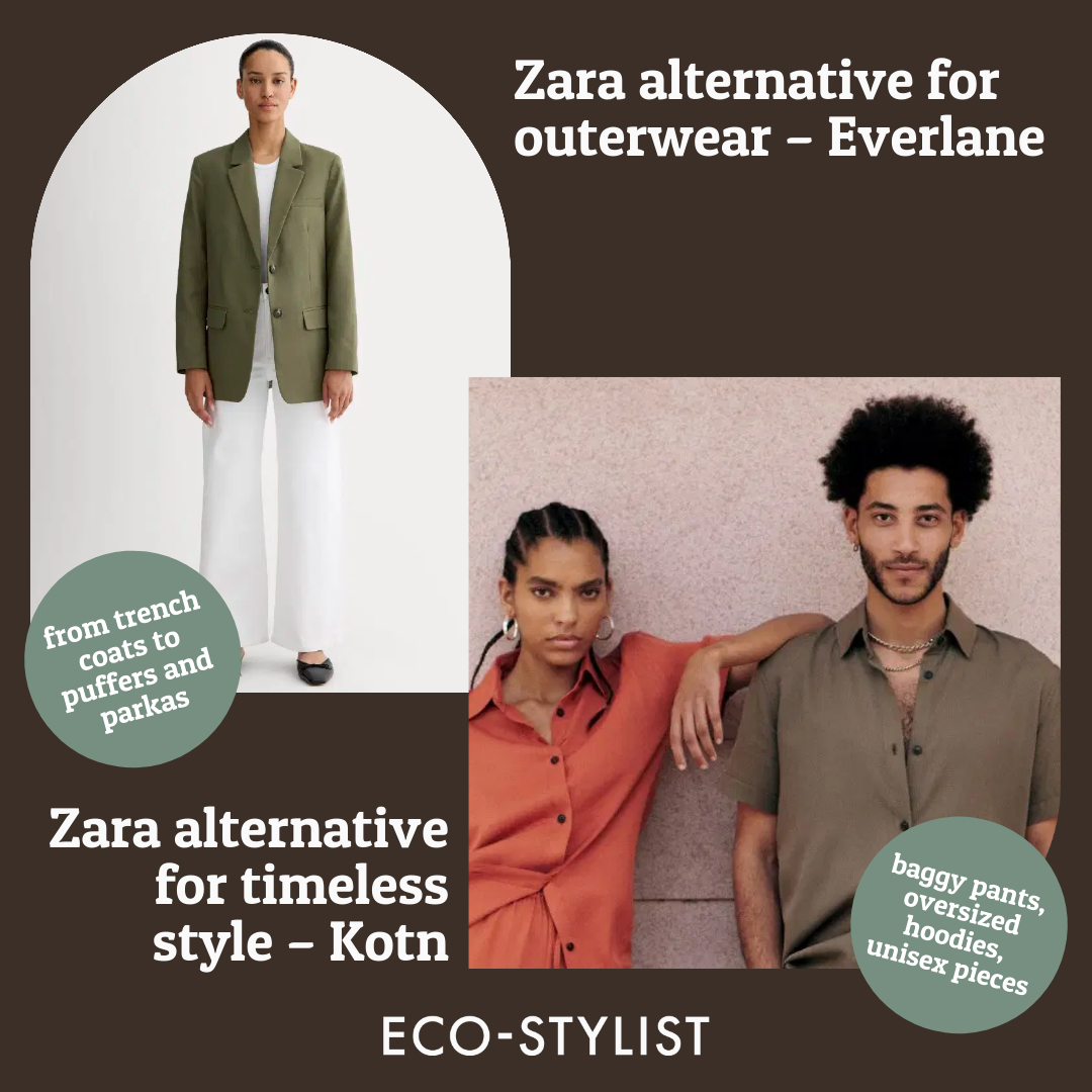 We handpicked 14 brands that give a style similar to Zara but with more timeless and high-quality clothing. They also help you to ditch all the bad vibes and live by your values. 💚

You can read more here: vist.ly/3n6snt7

#consciousclothing #ecostylist #zara