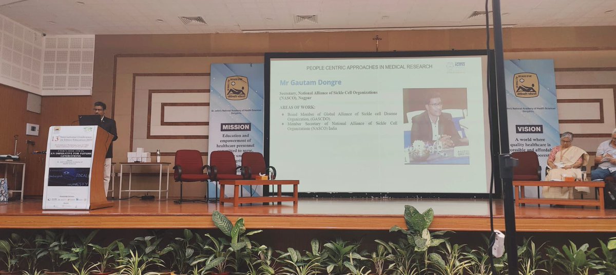 Gautam Dongre NASCO (@gn_gautam) on Twitter photo My pleasure to joined the discussion on 'People-Centric Approaches in Med. Research' by #ICMR #Bioethics unit at 13th Int'l Conference on #EthicsEducation in SJMC, B'luru. Many thanks to <a href="/Mathur_Roli/">Roli Mathur (ICMR)</a> Madam for giving us this opportunity.
<a href="/IndiaNasco/">NASCO India SCD Alliance</a> My pleasure to joined the discussion on 'People-Centric Approaches in Med. Research' by #ICMR #Bioethics unit at 13th Int'l Conference on #EthicsEducation in SJMC, B'luru. Many thanks to <a href="/Mathur_Roli/">Roli Mathur (ICMR)</a> Madam for giving us this opportunity.
<a href="/IndiaNasco/">NASCO India SCD Alliance</a>