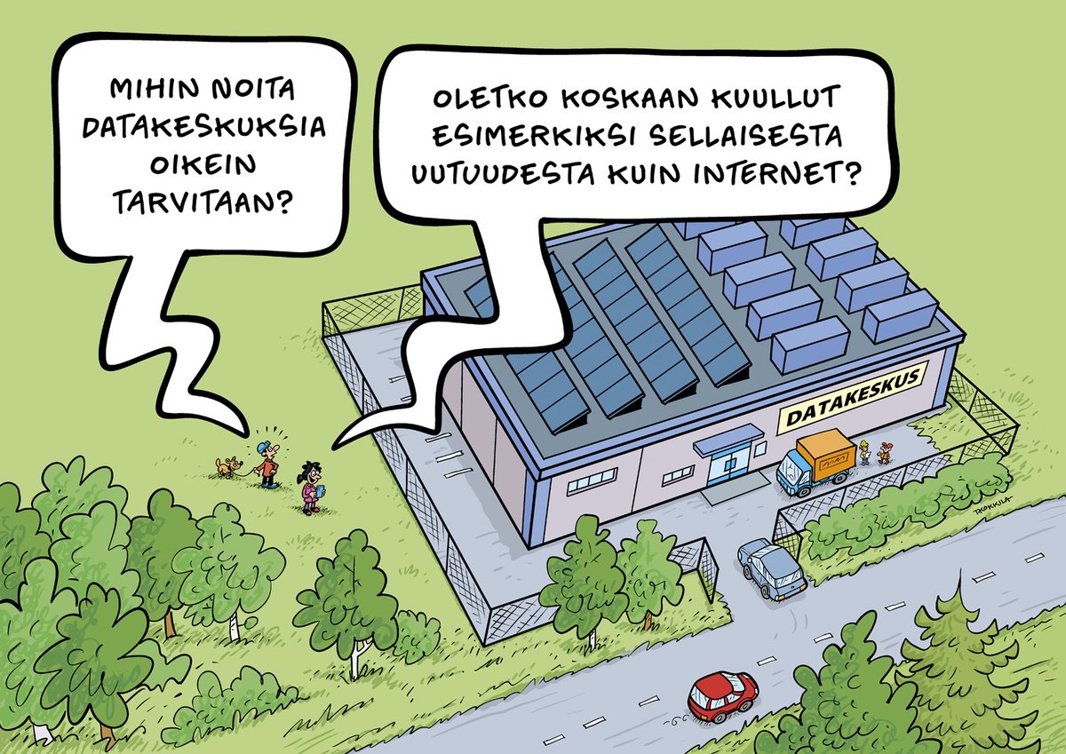 Finnish Data Center Association tweet media