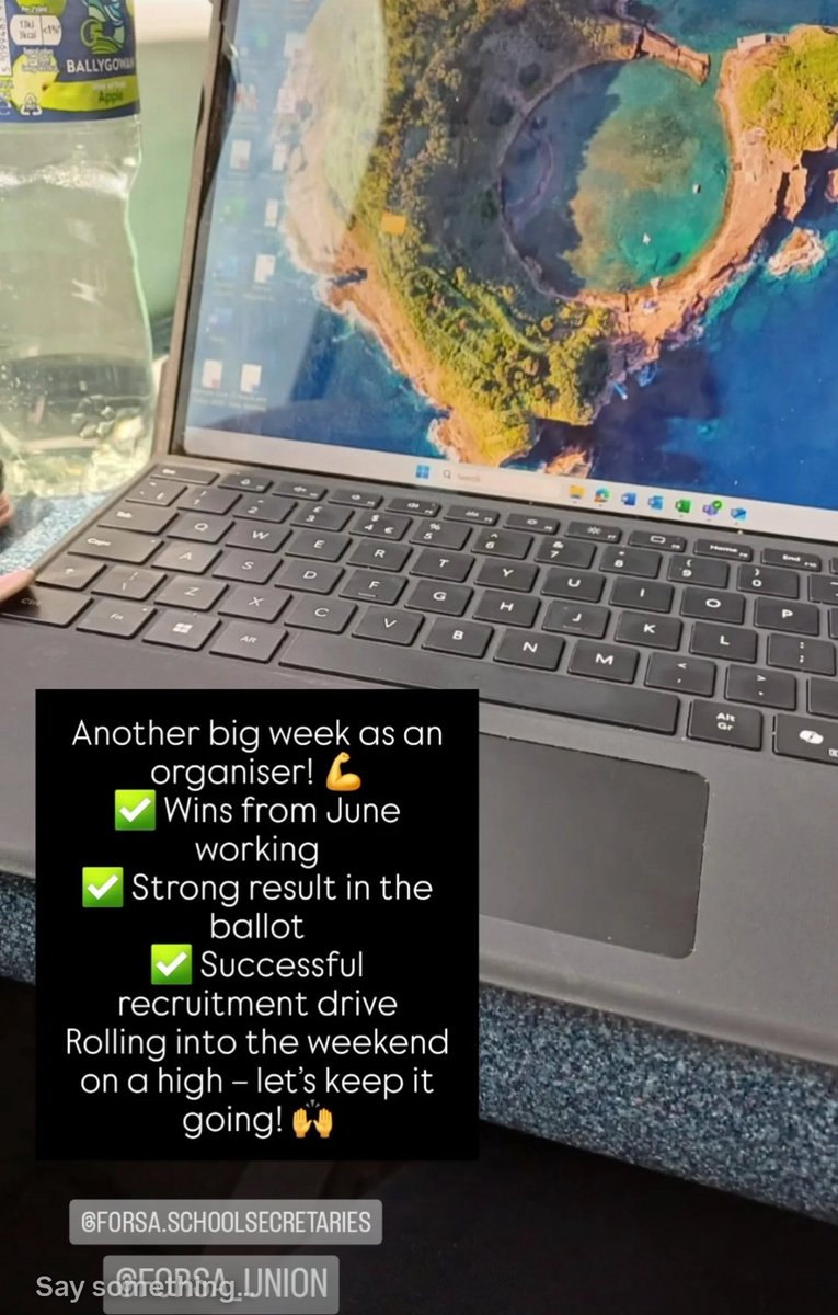 Linda O'Sullivan (@lindaosull88) on Twitter photo Another big week as an organiser! đȘ
â
Wins from June working
â
Strong result in the ballot
â
Successful recruitment drive
Rolling into the weekend on a high â letâs keep it going! đ
<a href="/forsa_union_ie/">FĂłrsa trade union</a>
<a href="/Forsaschoolsecs/">FĂłrsa School Secretaries</a> Another big week as an organiser! đȘ
â
Wins from June working
â
Strong result in the ballot
â
Successful recruitment drive
Rolling into the weekend on a high â letâs keep it going! đ
<a href="/forsa_union_ie/">FĂłrsa trade union</a>
<a href="/Forsaschoolsecs/">FĂłrsa School Secretaries</a>