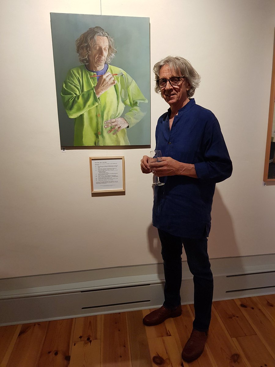 Eröffnung der #Sonderausstellung "Meine Heimat" des Neustädter Künstlers 👨‍🎨 Peter Pabst, dessen Werke einen ganz persönlichen Blick auf unsere Gegend zeigen! 🖼 Die Ausstellung kann bis zum 03.08. besucht werden. #Ausstellung #Museum #MuseenEntdecken #Franken #VisitFranconia