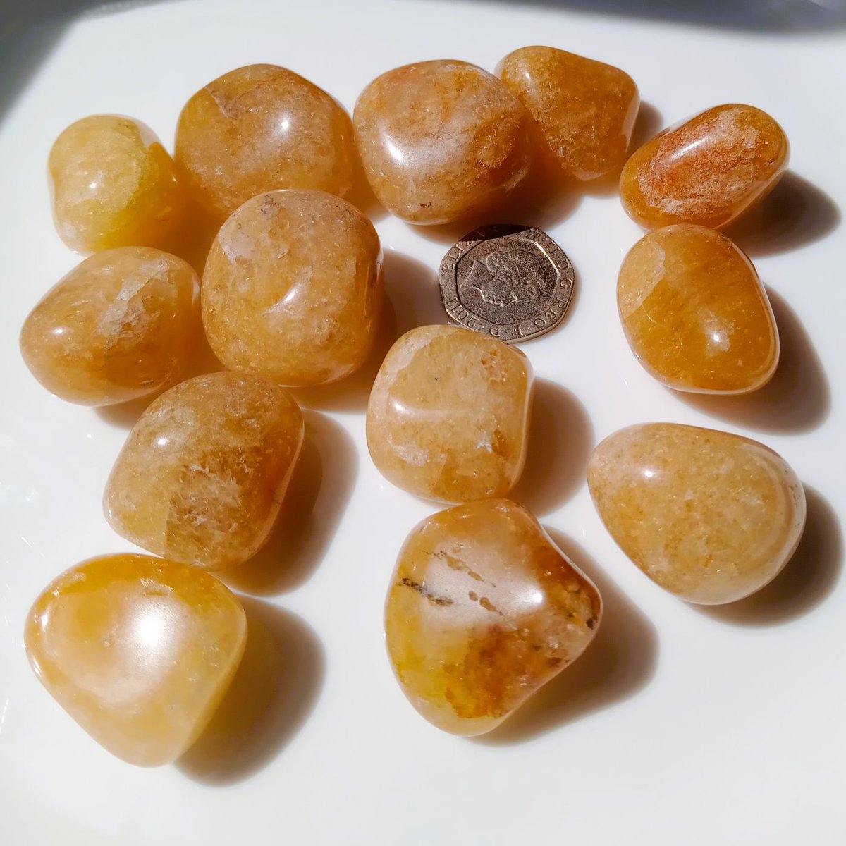 Natural Large Golden Healer Quartz Tumblestone etsy.me/3HDtLFs via <a href="/Etsy/">Etsy</a> #altamajorchakra #chunky