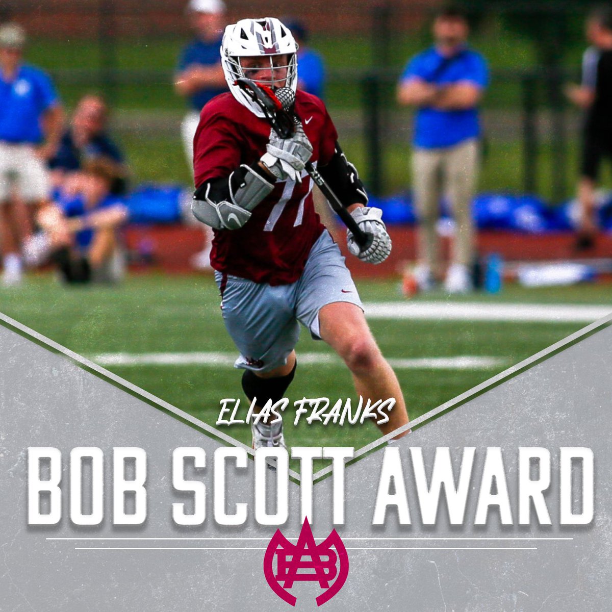 MBA Athletics (@mbaathletics) on Twitter photo Our outstanding <a href="/MBALacrosse/">MBA Lacrosse</a> team from this spring continues to be recognized. This week alone, accolades included All-American, All-Midstate, All-Academic and Bob Scott Award winners. #RollRed
All-American: Cade Sturdivant, William Wade
Bob Scott Award: Elias Franks Our outstanding <a href="/MBALacrosse/">MBA Lacrosse</a> team from this spring continues to be recognized. This week alone, accolades included All-American, All-Midstate, All-Academic and Bob Scott Award winners. #RollRed
All-American: Cade Sturdivant, William Wade
Bob Scott Award: Elias Franks