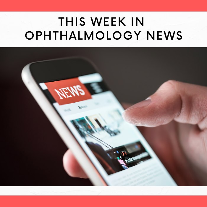What happened this week in Ophthalmology? Find out here: ophthalmologymanagement.com/news/2025/

#ophthalmologist #ophthalmology #youngophthalmologists #eyecare