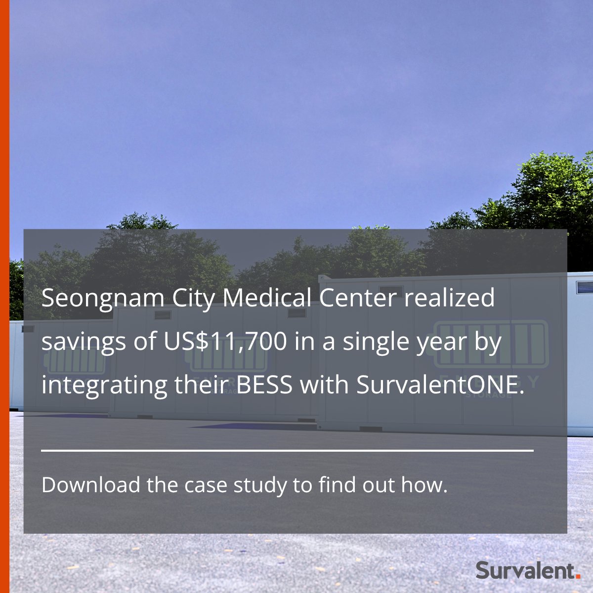 Seongnam City Medical Center needed to monitor information on their Energy Storage Services to benefit from South Korea’s energy discount policies and incentives. Read how Survalent and WONLEE Solution Co. delivered just the right solution: bit.ly/3zXihGn #CleanEnergy