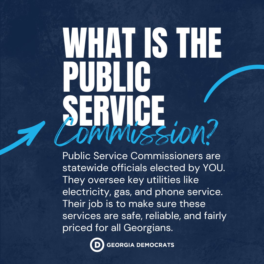 Today is the last day to vote early for Public Service Commissioner in Georgia!

Don't forget to check your My Voter Page and see where you can early vote.