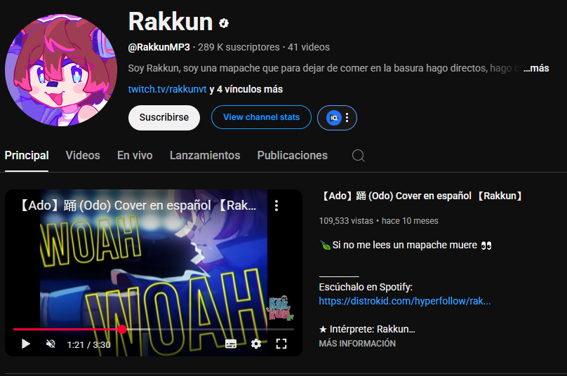 🚨 ¡Me hackearon el canal de YouTube! 🚨

Estoy intentando recuperar mi cuenta y agradecería mucho cualquier RT o ayuda 🙏
YouTube: RakkunMP3, RakkunX &amp; RakkunPLUS

<a href="/TeamYouTube/">TeamYouTube</a>, por favor, necesito asistencia urgente.
#YouTubeSupport #HackedAccount 

<a href="/YouTubeLATAM/">YouTube Latinoamérica</a>