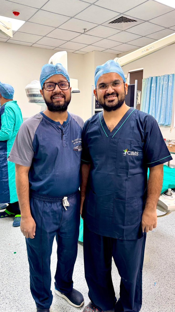 Teaching and learning should not necessarily be of super hard complex cases nor shud be proctorship be limited to those .. Rather even simpler cases in done in RURAL INDIA (western UP here) like DEVICE CLOSURES and relatively Easy LEFT MAIN BIFURCATIONs etc also helps in