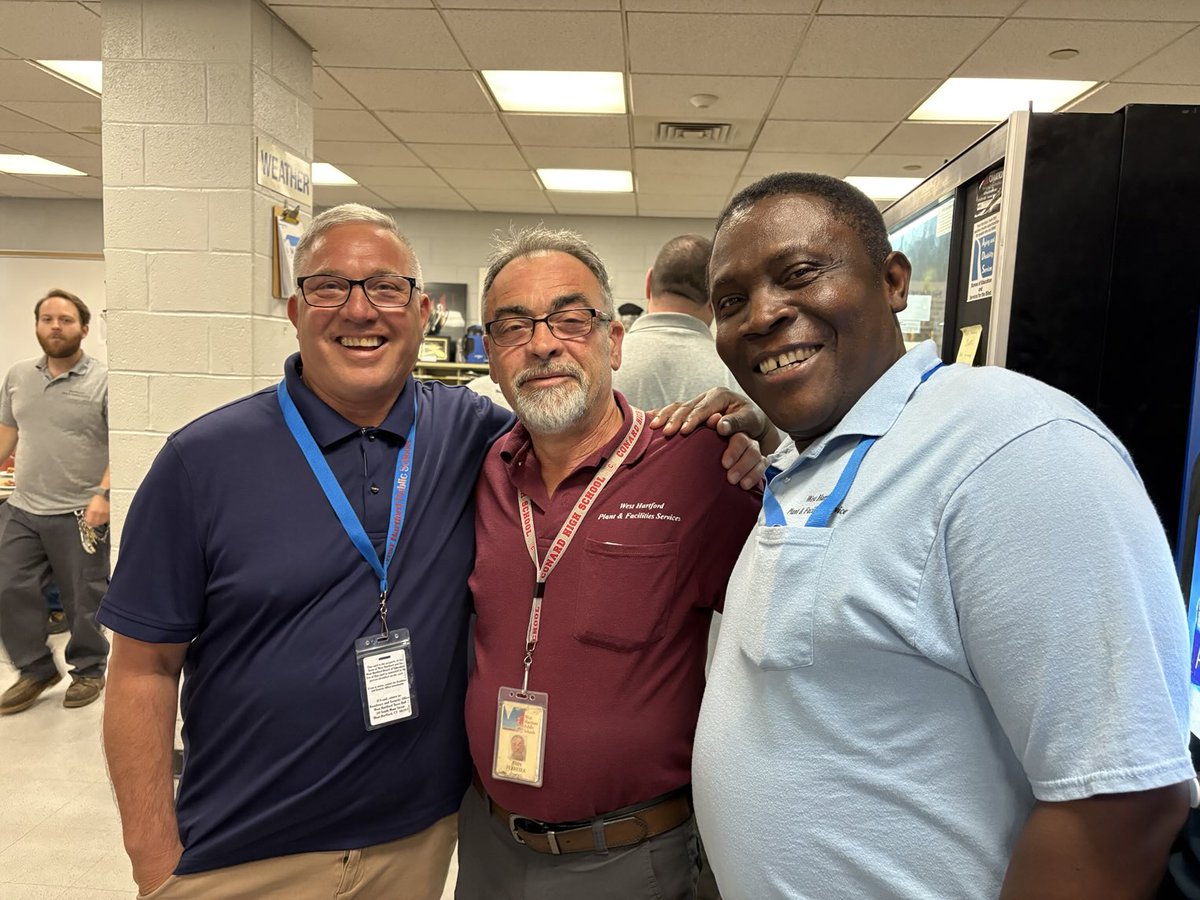 Congratulations on your retirement, John Ferreira, Conard Head Custodian. Mr. Ferreira also worked at Hall for many years.  Best wishes always!