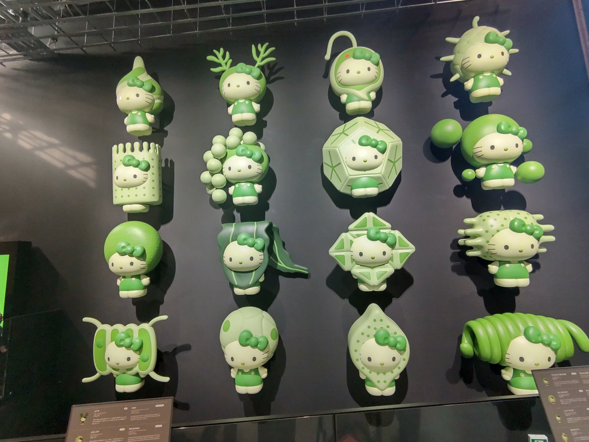 🎀大阪関西万博 藻になったキティちゃん🎀 やっと見られたー😍 思った