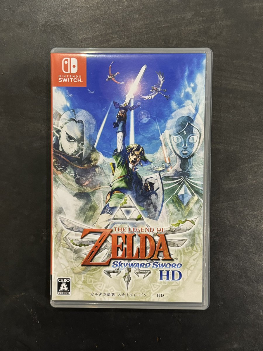 ゲームお宝探し

#Switch 
#ゼルダの伝説スカイウォードソード 

ようやく購入🤣✨
購入時期が、ずっと後回しになっちゃってました🤣✨