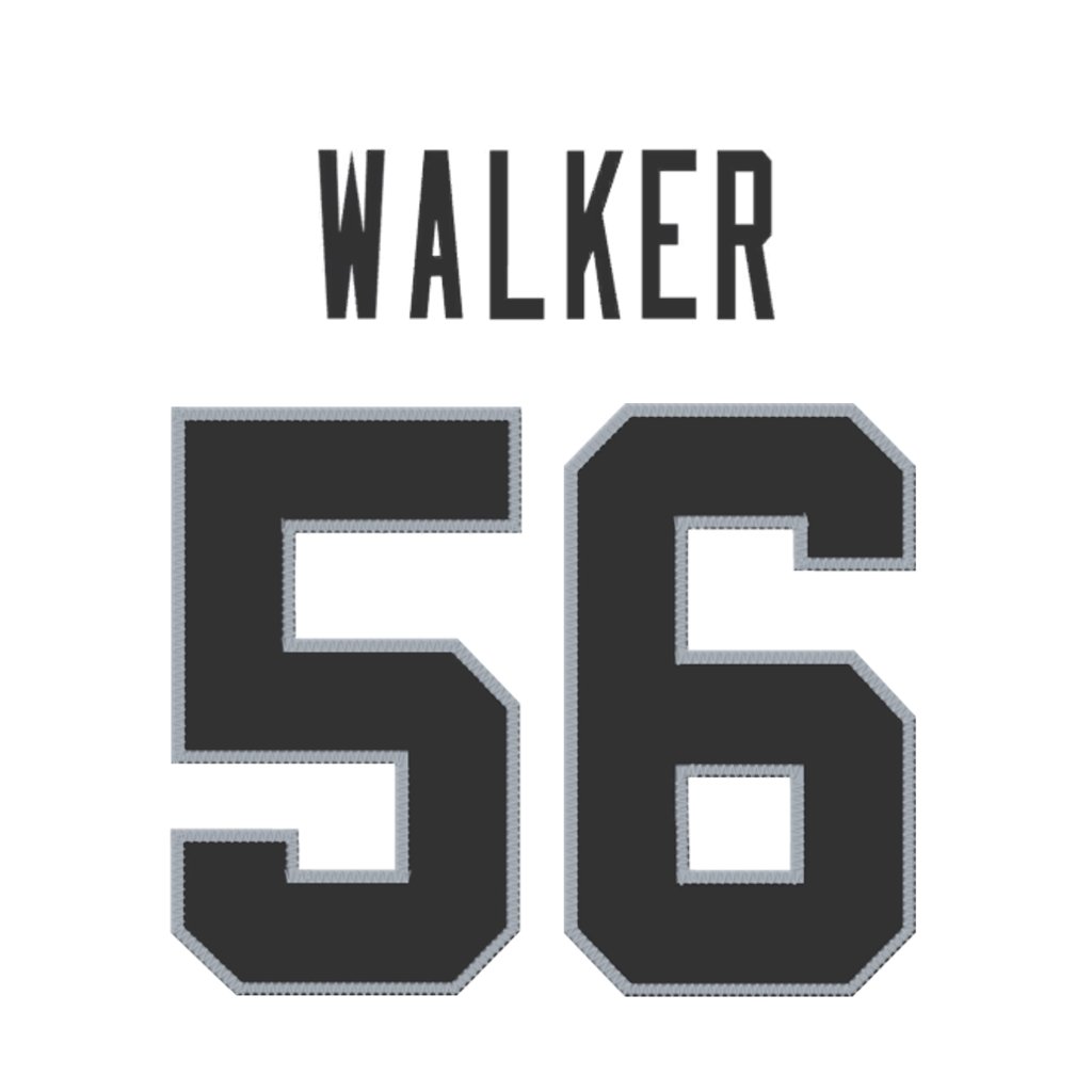 NFL Jersey Numbers (@nfl_jersey_num) on Twitter photo Las Vegas Raiders LB Jailin Walker (<a href="/JailinWalker21/">Jailin Walker</a>) is now wearing number 56. Last assigned to Amari Burney. #RaiderNation Las Vegas Raiders LB Jailin Walker (<a href="/JailinWalker21/">Jailin Walker</a>) is now wearing number 56. Last assigned to Amari Burney. #RaiderNation