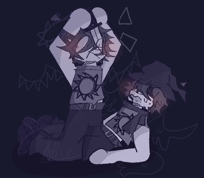 foxo_foxy's tweet photo. Fan-art of Two Time &amp; Azure @Hytok0 @Cowoika https://t.co/MeU15bBmsD